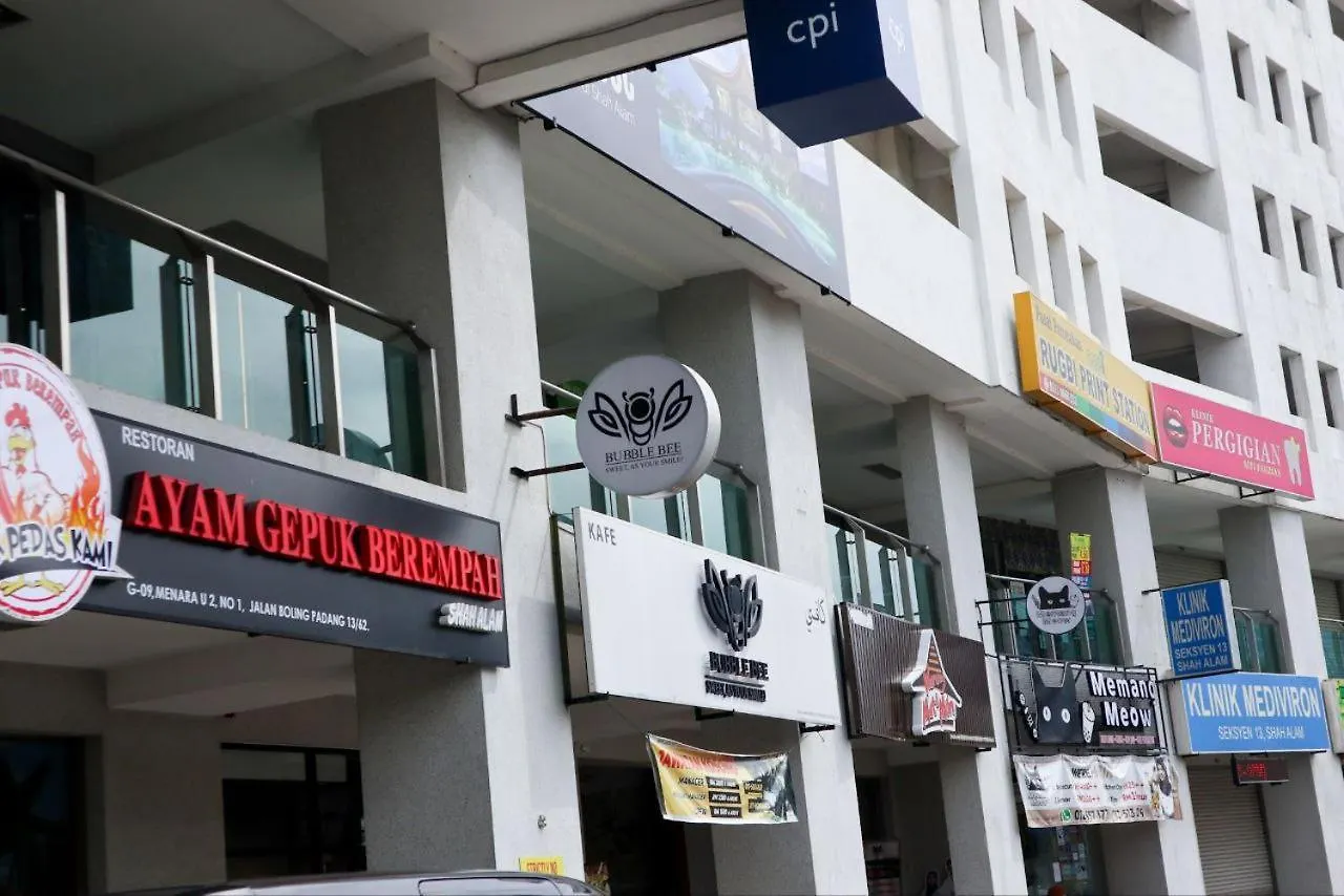 שאה אלאם Hot! Niki Menara U2 - City Centre - Aeon Mall - Wifi Netflix - Msu מלזיה